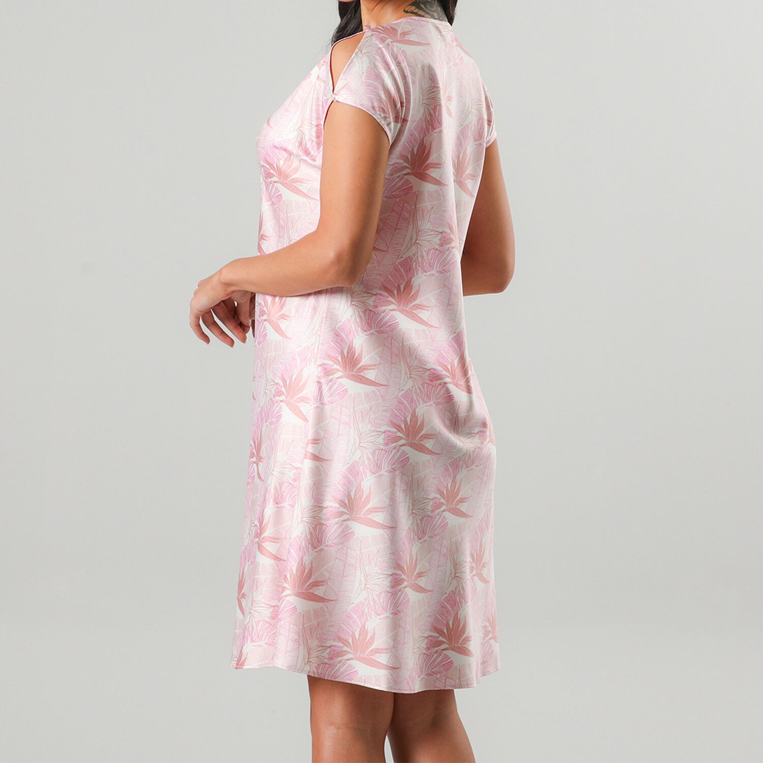 Camisola Amarra Satin Print 33594-225 image number 1.0